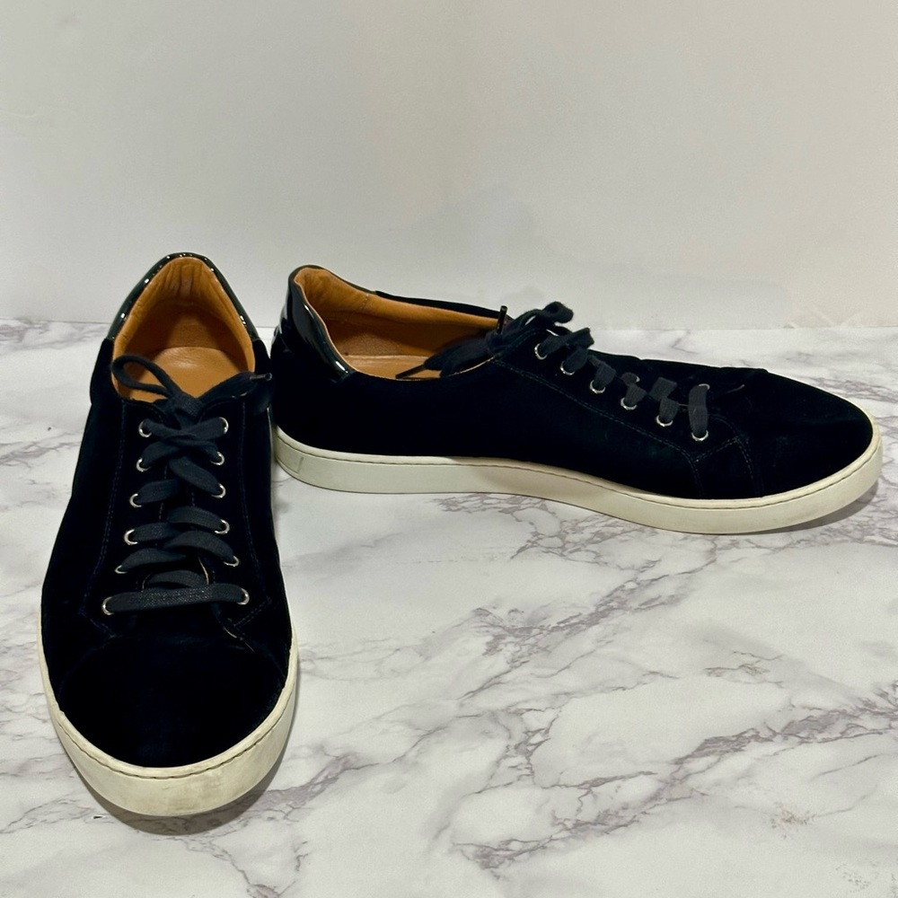 Magnanni Men's Dalia Velvet Sneakers Black - Picture 5 of 11